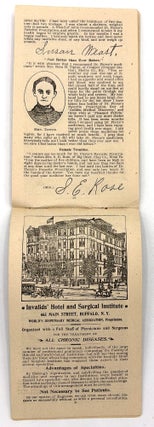 "Ladies' Note Book and Calendar" -- 1902 Memoranda Pad Advertising Patent Medicines to Women