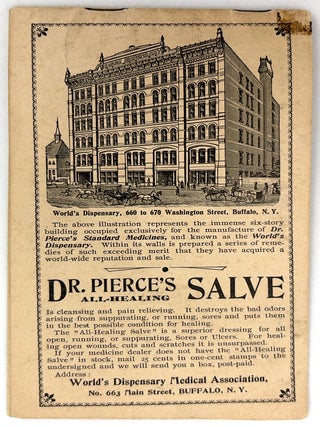 "Ladies' Note Book and Calendar" -- 1902 Memoranda Pad Advertising Patent Medicines to Women
