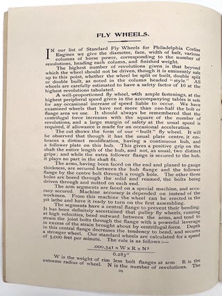 Corliss Engine Advertising Ephemera
