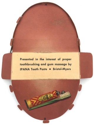 Dental Model Advertising IPANA Toothpaste