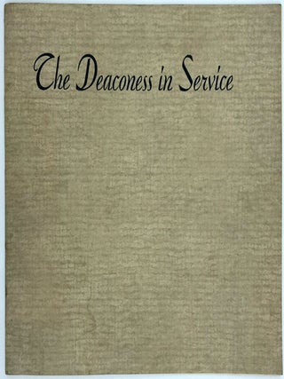The Deaconess in Service