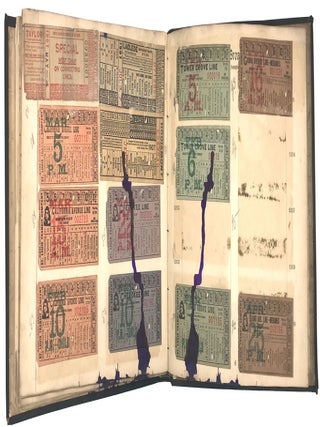 A Collection of 150+ Railway and Streetcar Ticket of John Herzkh(?)