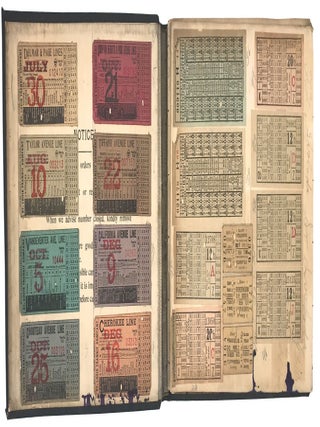 A Collection of 150+ Railway and Streetcar Ticket of John Herzkh(?)