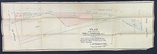 Item #21000666 Plan of the Estate of Thomas Woodward - Woodland Cemetery, Schuylkill River. M. H....