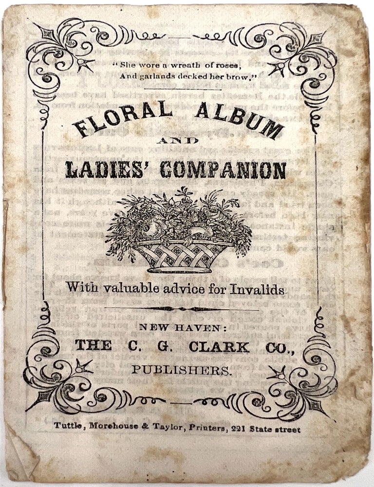 Item #21000671 Floral Album and Ladies' Companion