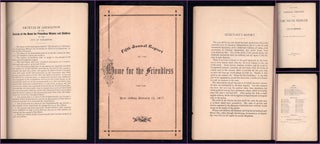 Item #21000678 Fifth Annual Report of the Home for the Friendless of the City of Scranton for the...