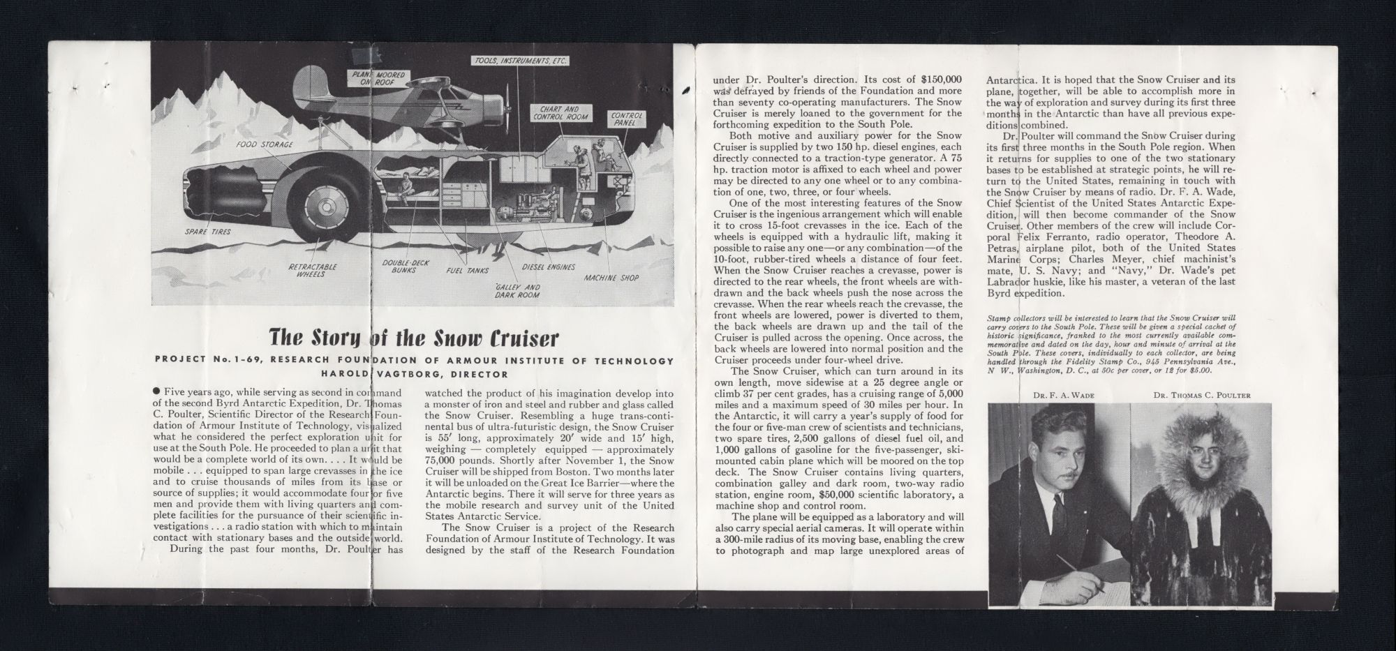 The Snow Cruiser : Antarctic Expedition, Research Foundation of Armour ...
