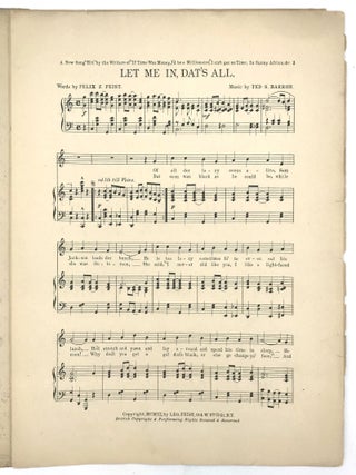 Black Entertainers, Blackness as Entertainment: 1829-1907