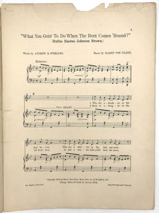 Black Entertainers, Blackness as Entertainment: 1829-1907