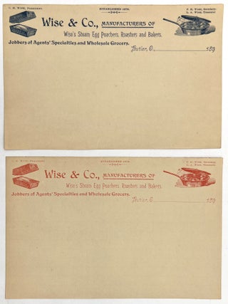 Advertising to Victorian Housewives and Domestic Workers: Thirteen (13) Items Marketing Products as Labor and Time Saving, Thrifty, Durable