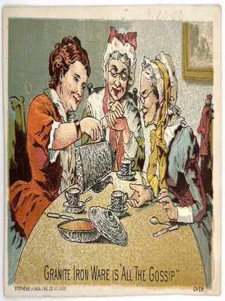 Advertising to Victorian Housewives and Domestic Workers: Thirteen (13) Items Marketing Products as Labor and Time Saving, Thrifty, Durable
