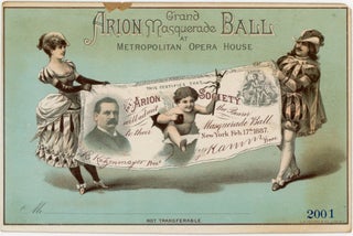 Used Arion Grand Masquerade Ball Ticket