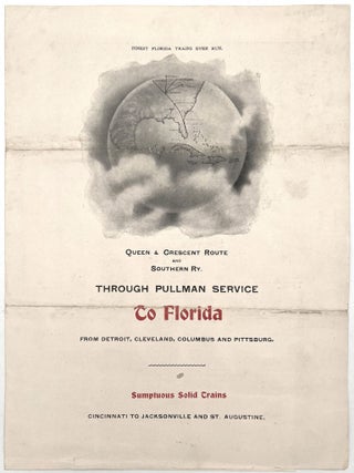 Item #21000958 "Finest Florida Trains Ever Run" -- Sleeper Train Advertising Circular