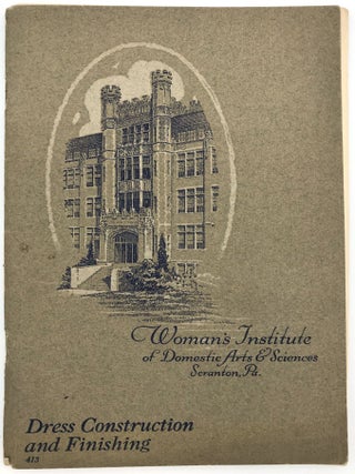 Five (5) Booklets on Sewing, Tailoring, and Dress Construction by the Woman's Institute of Domestic Arts & Sciences
