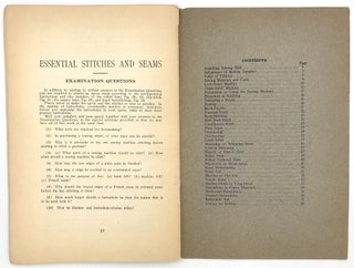 Five (5) Booklets on Sewing, Tailoring, and Dress Construction by the Woman's Institute of Domestic Arts & Sciences