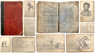 Item #21001572 Sketch and Note Book of "Daniel Davies" (?