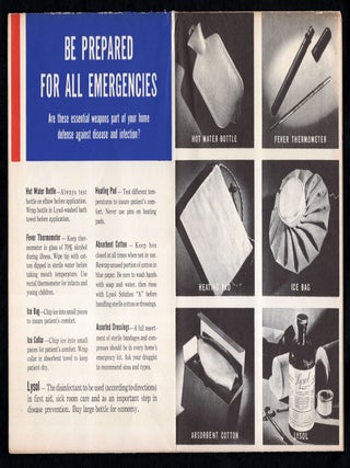 Home Defense Health Course and Chart, Presented by the Makes of Lysol