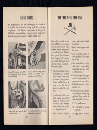 Home Defense Health Course and Chart, Presented by the Makes of Lysol