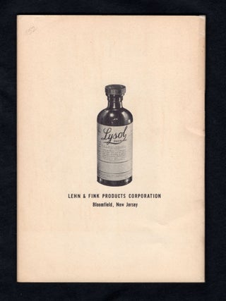 Home Defense Health Course and Chart, Presented by the Makes of Lysol