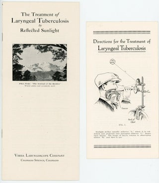 Item #21003582 The Treatment of Laryngeal Tuberculosis by Reflected Sunlight