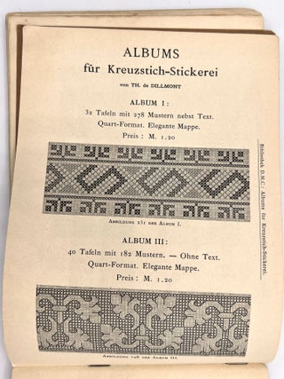 Alphabete für die Stickerin ("Alphabets for the embroiderer")