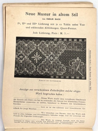Alphabete für die Stickerin ("Alphabets for the embroiderer")