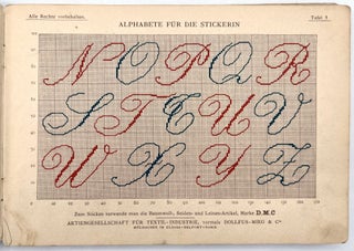 Alphabete für die Stickerin ("Alphabets for the embroiderer")