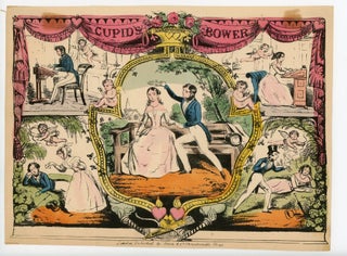 Item #21004526 Cupid's Bower Hand-colored Advertisement