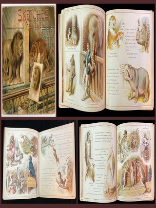 Item #21004585 Sketches at the Zoo from a Comic Point of View. R. K. Moumsey