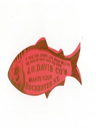 Item #21004821 Advertising Fortune Fish
