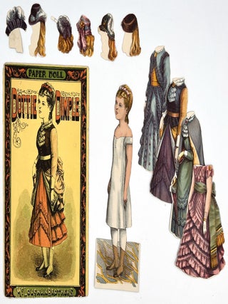 Item #21006584 Dottie Dimple -- Paper Doll by McLoughlin Bros. in Original Illustrated Envelope