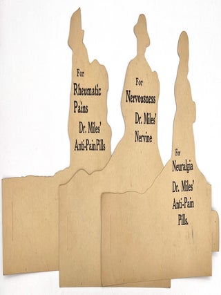 Costumes of the Nations -- Three (3) Self-standing Advertising Premiums