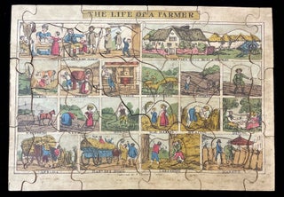 Wood & Litho Jigsaw Puzzle "The Life of a Farmer