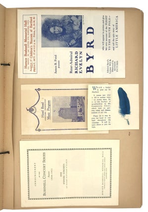 Social & Cultural History, Entertainment in Connecticut c.1925-1936 - Scrapbook of Ethel Cook