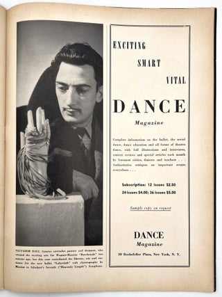 Ballet Russe de Monte Carlo 1941-1942 Program