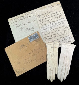 Item #21011547 Fine Kid Gloves for Dear Little Louise from Dresden Germany