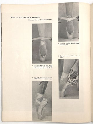 Ballet Russe de Monte Carlo 1951-1952 Program