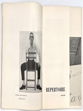 Ballet Russe de Monte Carlo 1951-1952 Program