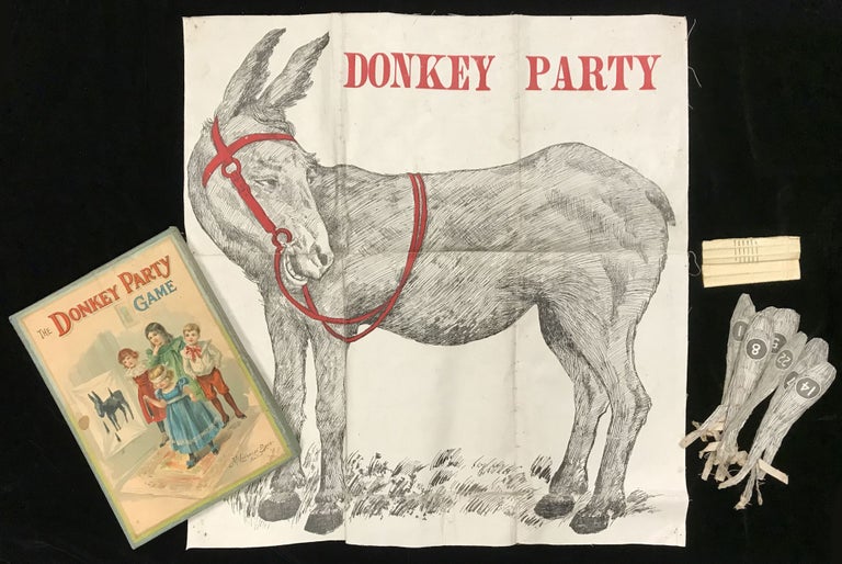 Item #21014911 The Donkey Party Game ( "Pin the Tail on the Donkey")