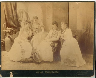 Item #21028321 Photograph & Program - Ariel Ladies' Quartette