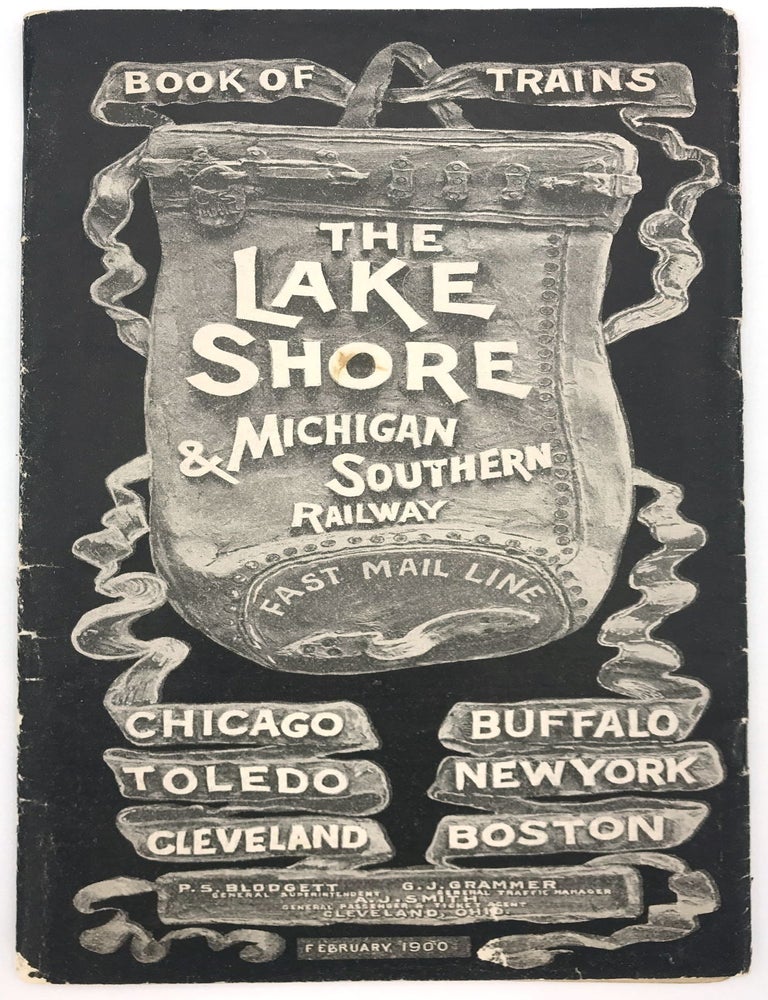 Item #22000217 The Lake Shore & Michigan Southern Railway Book of Trains [for] February 1900