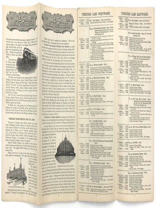 The Lake Shore & Michigan Southern Railway Book of Trains [for] February 1900