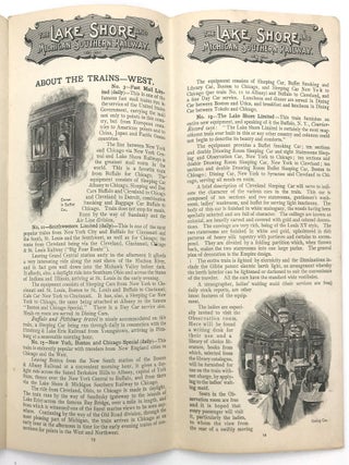 The Lake Shore & Michigan Southern Railway Book of Trains [for] February 1900
