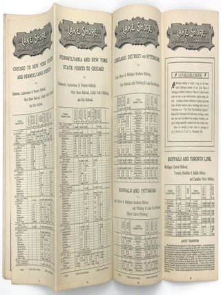 The Lake Shore & Michigan Southern Railway Book of Trains [for] February 1900