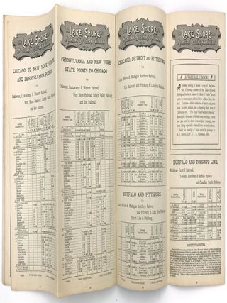 The Lake Shore & Michigan Southern Railway Book of Trains [for] February 1900