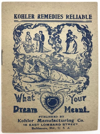 Four (4) Booklets Advertising Patent Medicines by Kohler Manufacturing Co.