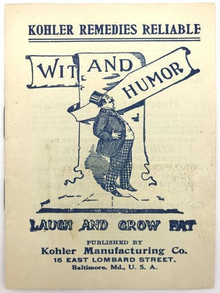 Four (4) Booklets Advertising Patent Medicines by Kohler Manufacturing Co.