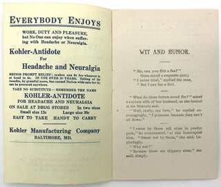 Four (4) Booklets Advertising Patent Medicines by Kohler Manufacturing Co.