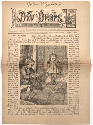 Children's Newspaper "Dew Drops" Vol. 16, Nos. 26, 35, 38, and 40