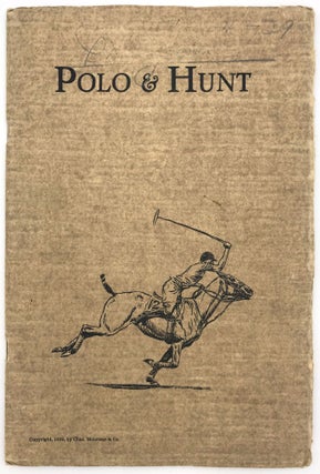 Item #22000383 Polo & Hunt Trade Catalogue